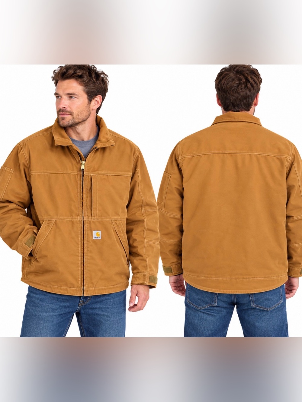 Carhartt FR Full Swing Quick Duck Jacket 3XL Brown CAT 2 OJ2179-FRM